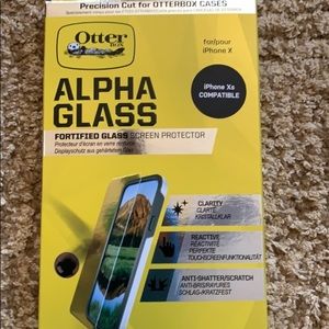 Otterbox alpha glass for iphone x/xs